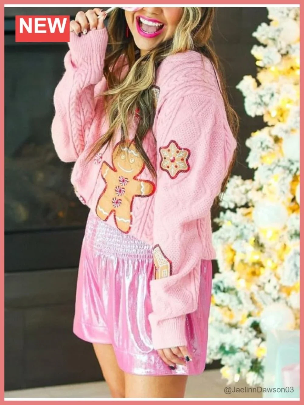 Sequin Christmas Cardigan Sweater Nutcracker Glitter Xmas Button Up Long Sleeve